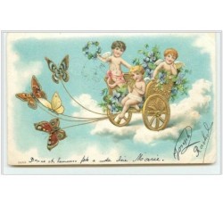 n°5500 - Carte Gaufrée -...