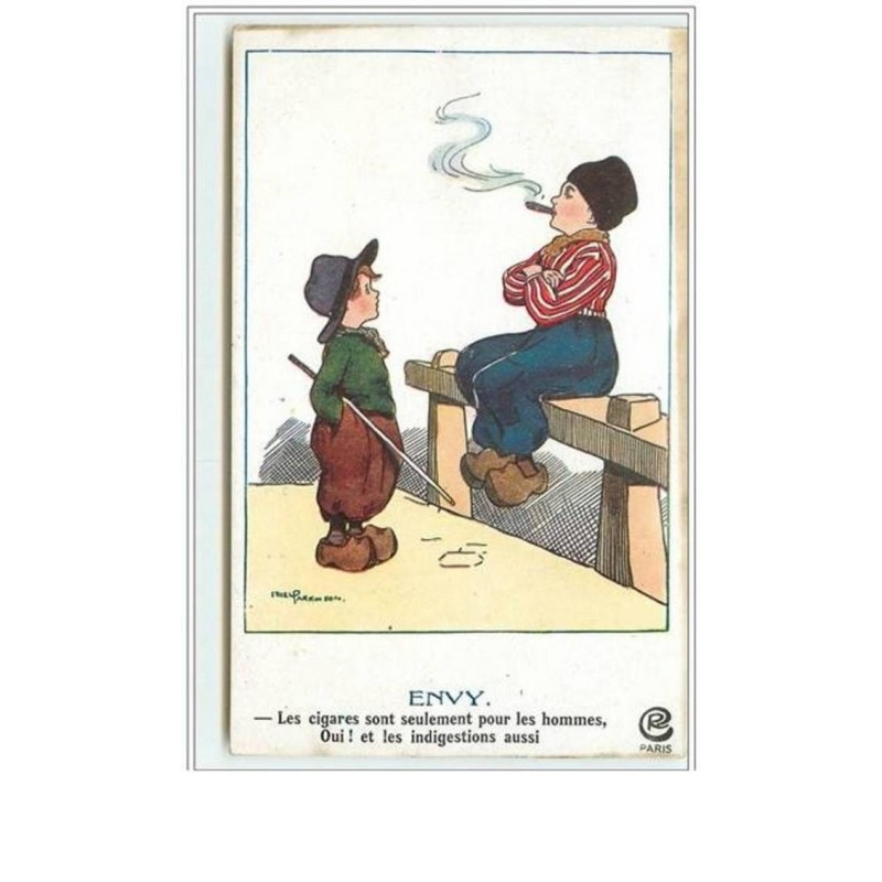 n°552 - Ethel Parkinson - Les cigares sont seulement pour les hommes, oui! et les indigestions aussi