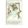 n°5522 - Fröhliche Weihnachten - Angelots sonnant une cloche - strasses