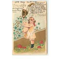 n°5539 - Carte Gaufrée -...