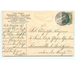 n°5540 - Carte Gaufrée - Ein Fröhliche Neues Jahr - Angelots et cloche