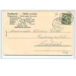 n°5581 - Joyeux Pâques - Femme, angelots, lapins