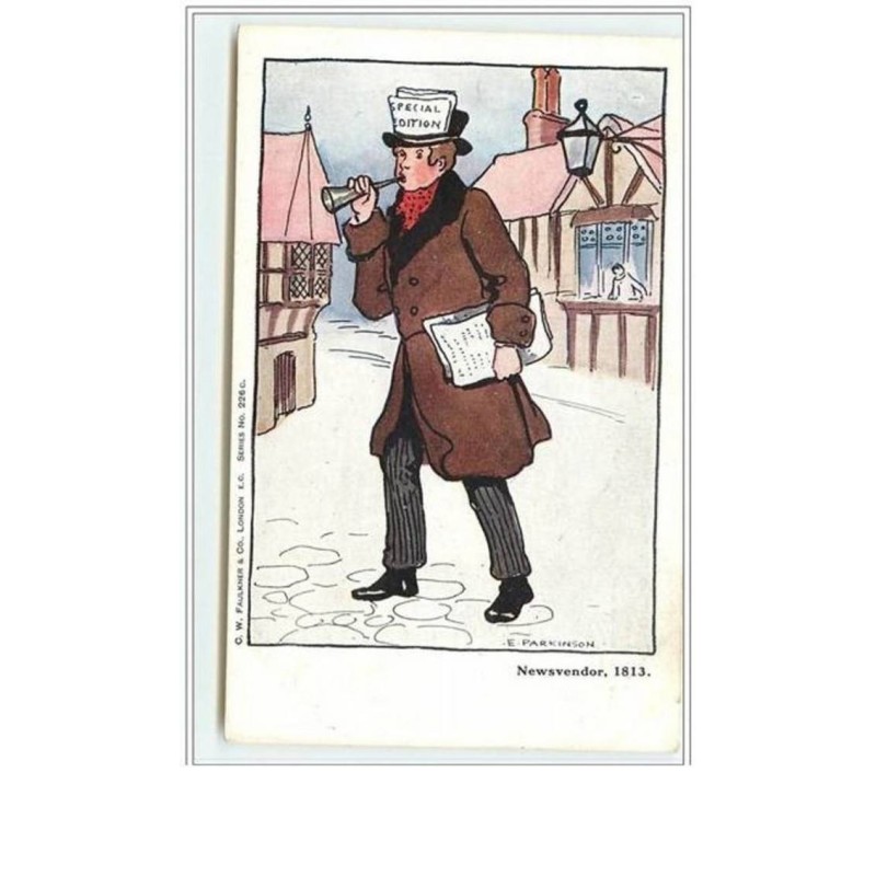 n°560 - Ethel Parkinson -  Newsvendor, 1813