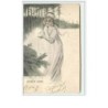 n°5641 - Joyeux Noël - Femme allumant une bougie