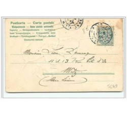 n°5649 - Carte Gaufrée - Exposition de chiens - Teckels