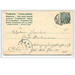 n°5695 - Carte Gaufrée - Fröhliche Weihnachten - Enfants dormant et ange gardien