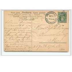 n°5700 - Carte Gaufrée - Hearty Congratulations - Ange et cigogne