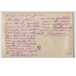 n°5706 - Carte Brodée avec rabat - Panier fleurs bleues et blanches
