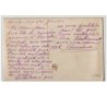 n°5706 - Carte Brodée avec rabat - Panier fleurs bleues et blanches