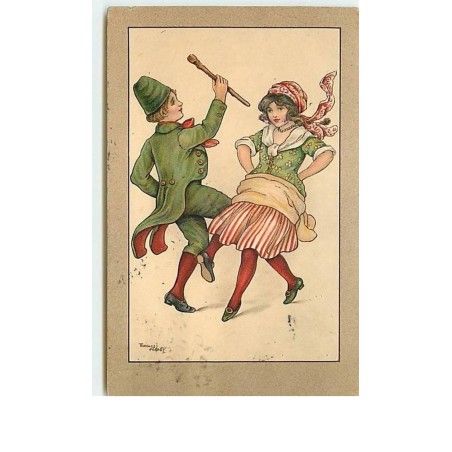 n°1015 - Florence Hardy - Enfants dansant