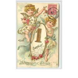 n°5735 - Carte gaufrée -...