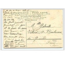 n°5735 - Carte gaufrée - Heureuse Année - Angelots, 1er janvier