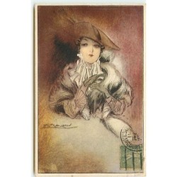 n°12160 - Mauzan - Jeune Femme