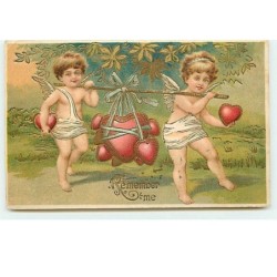 n°5800 - Carte Gaufrée -...