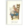 n°5848 - Joyeux Noël - MM Vienne n°635 - Fillette habillée en grand-mère lisant un journal