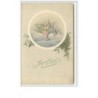 n°5893 - Joyeux Noël - Anges dans un médaillon n°1