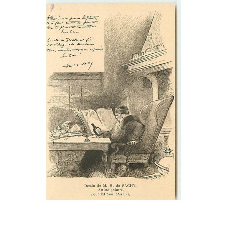 n°12167 - Collection Mariani - Dessin de M. H. de Sachy - Artiste Peintre