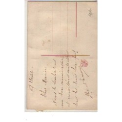 n°5902 - Carte Brodée avec Pochette rose - Petites fleurs blanches et roses
