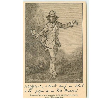 n°12168 - Collection Mariani - Gravure d'après une aquarelle de M. Pezeu-Carlopez