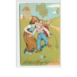 n°594 - Carte Gaufrée -...