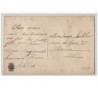 n°5957 - Carte Brodée - Bonne Fête - Trèfles et noeud tricolore