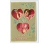 n°600 - Carte Gaufrée - To my Valentine - Angelot