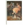 n°12171 - MM Vienne n°1352 - Homme poussant une jeune femme sur une balançoire - collet