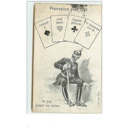 n°6013 - Guillaume II - Pronostics pour 2016 - Ce que disent les cartes (à jouer)