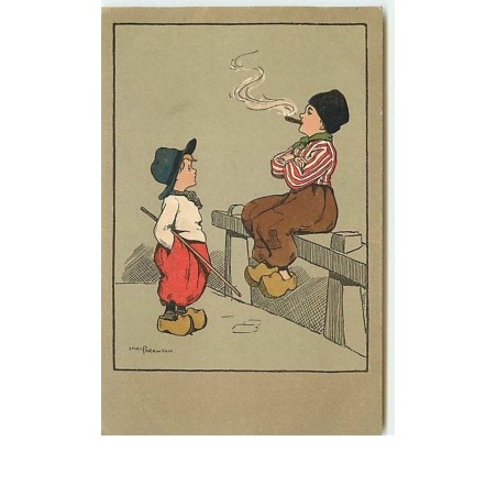 n°606 - Ethel Parkinson - Jeune Hollandais fumant