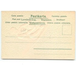 n°6071 - Carte Gaufrée - Heyer - Homme - Aviron