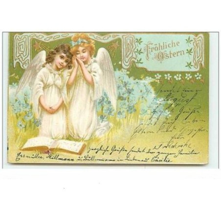 n°6093 - Fröhliche Ostern - Anges priant