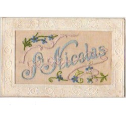 n°6107 - Carte Brodée - St...