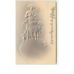 n°6118 - Carte Gaufrée -...