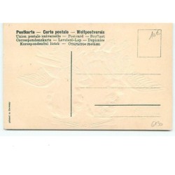 n°6130 - Carte Gaufrée - Easter Greetings - Anges chantant