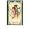 n°6136 - Carte Gaufrée - To my Valentine - Couple d'enfants