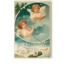 n°6139 - Fröhliche Weihnachten - Anges chantant et jouant de la musique - Clapsaddle