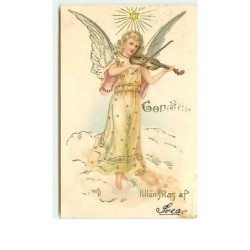 n°6185 - Carte Gaufrée -...