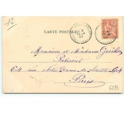 n°6273 - B. Patella - Art Nouveau - Femme  et héron