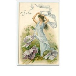n°630 - Carte Gaufrée -...