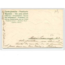 n°630 - Carte Gaufrée - Souvenir - Femme  et Fleur
