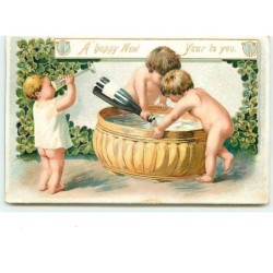 n°6339 - Carte Gaufrée - A...