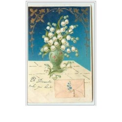 n°634 - Carte Gaufrée -...