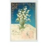 n°634 - Carte Gaufrée - Bouquet de muguet + enveloppe