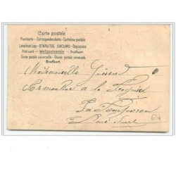 n°634 - Carte Gaufrée - Bouquet de muguet + enveloppe