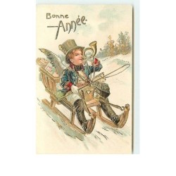 n°12196 - Carte Gaufrée -...
