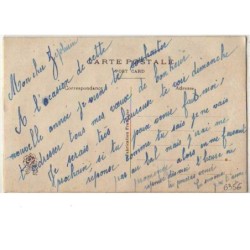 n°6356 - Carte Brodée - Bonne Année - Bouquets de violettes