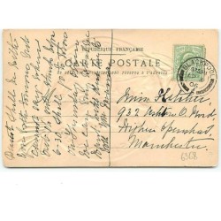 n°6368 - Carte Gaufrée - Pièce de Monnaie - Marianne