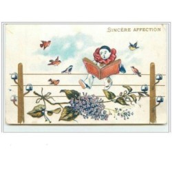 n°641 - Carte Gaufrée -...