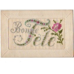 n°6410 - Carte Brodée -...