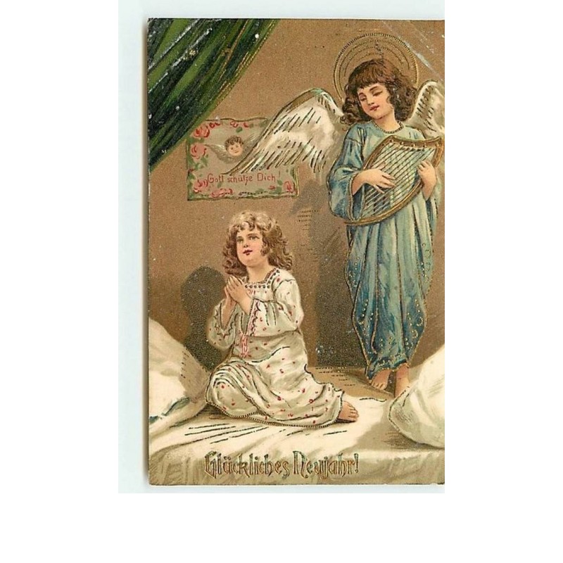 n°6437 - Glückliches Neujahr - Ange et enfant